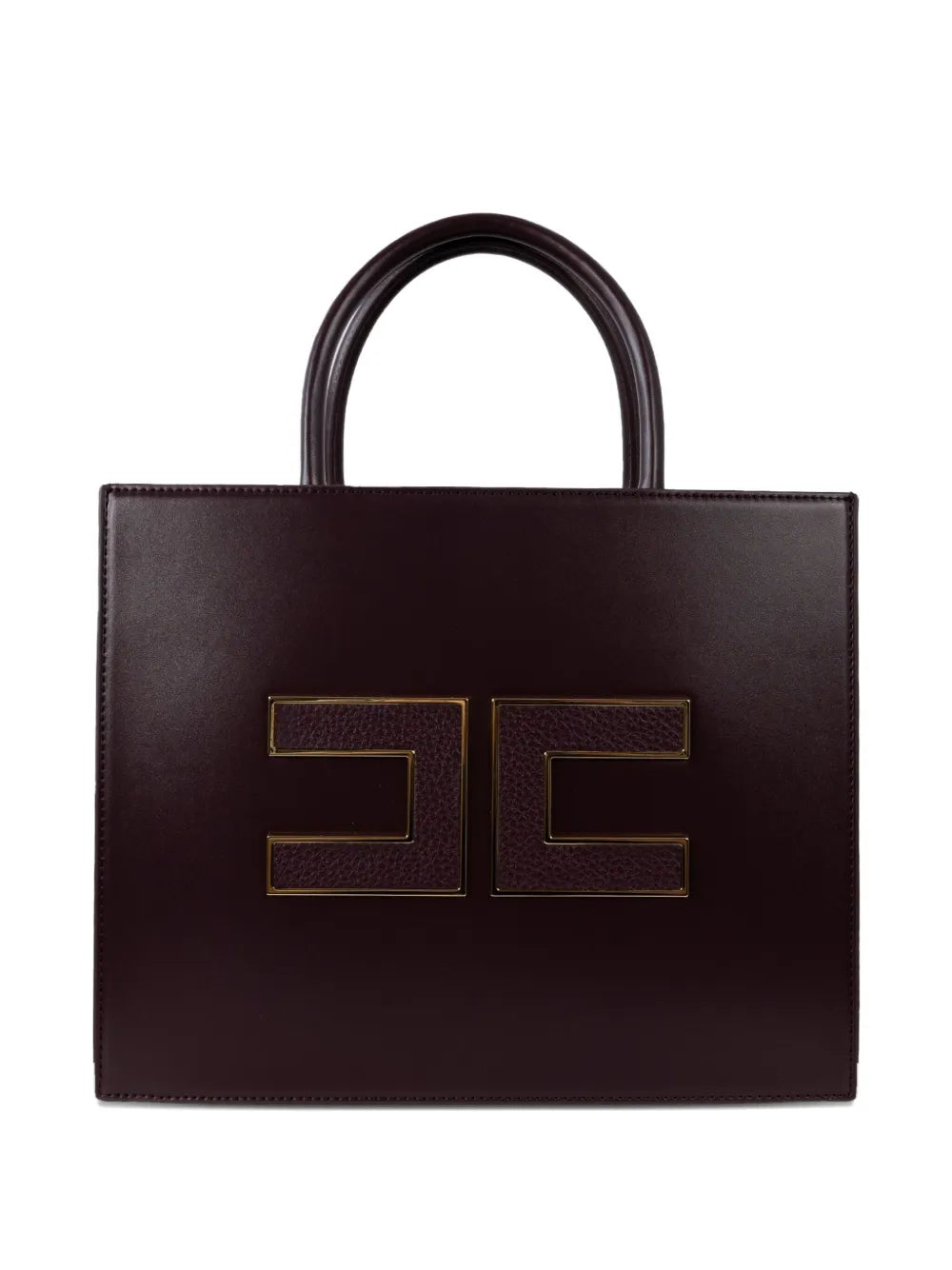 Elisabetta Franchilogo-plaque tote bag