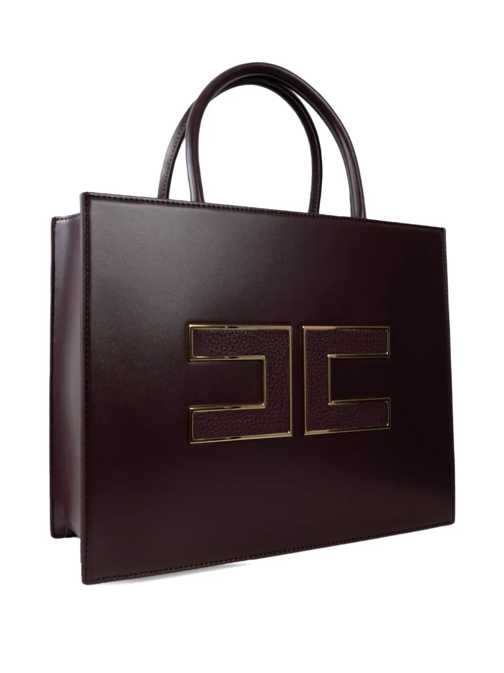 Elisabetta Franchilogo-plaque tote bag