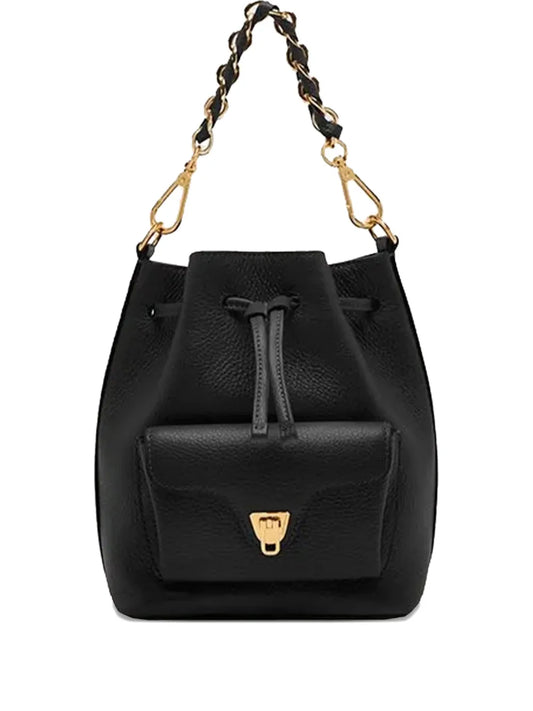 Coccinellechain-strap bucket bag