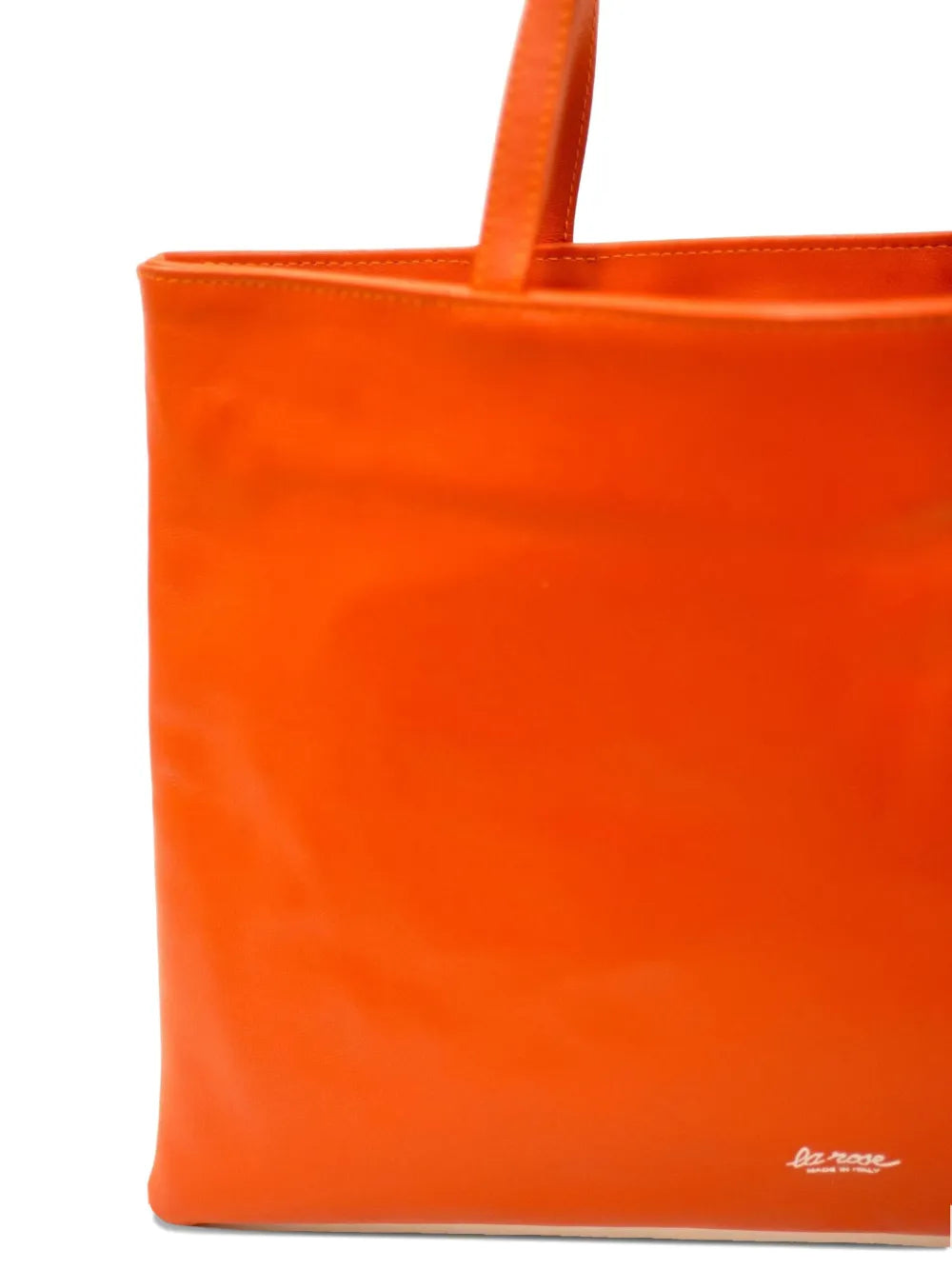 LA ROSEzip fastening tote bag
