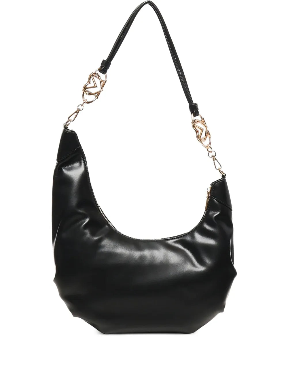 Love Moschinochain-detail crescent shoulder bag