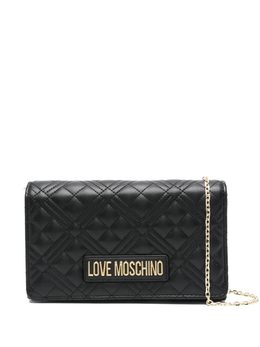 Love Moschinoquilted chain cross body bag