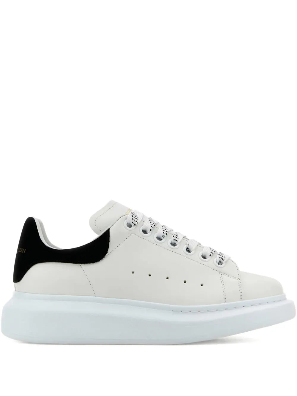 Alexander McQueen Oversized Leather Suede-Heel