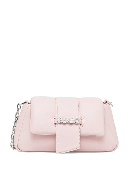HUGOquilted chain-strap shoulder bag