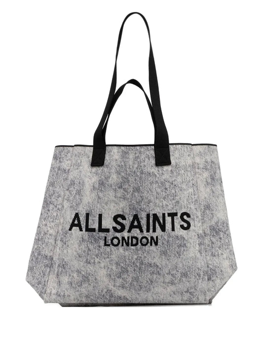 AllSaintsIzzy logo-detail tote bag