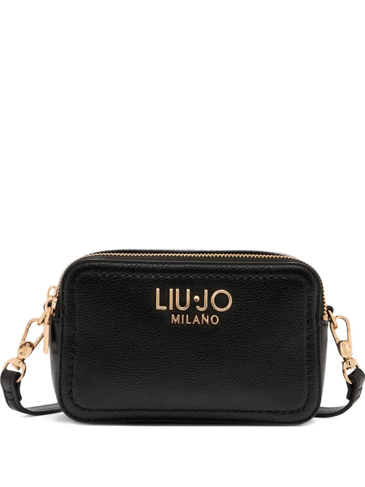 LIU JOlogo-plaque crossbody bag