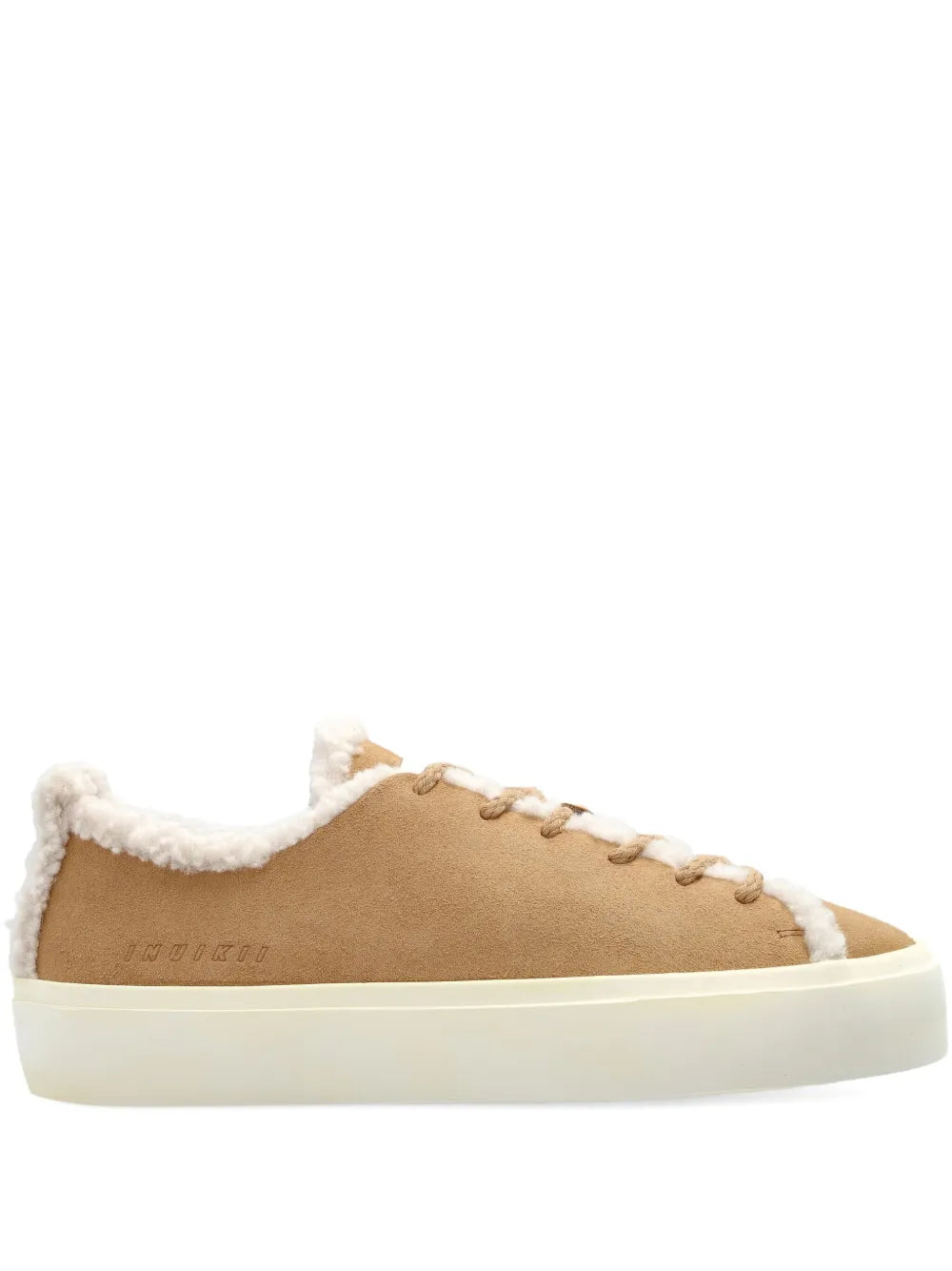 Inuikii Shearling-Trimmed Suede