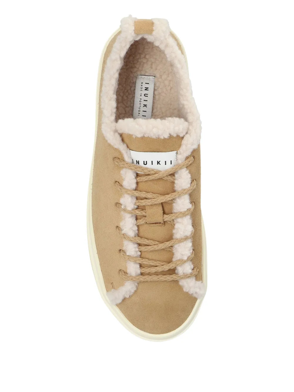 Inuikii Shearling-Trimmed Suede