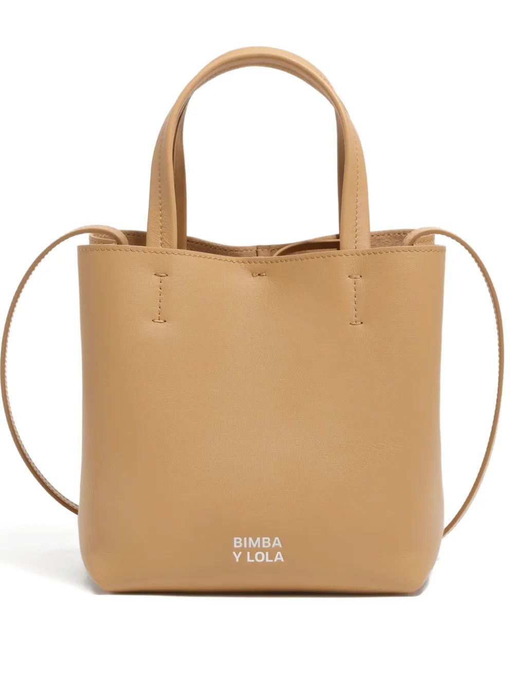 Bimba y Lolasmall Chihuahua leather tote bag