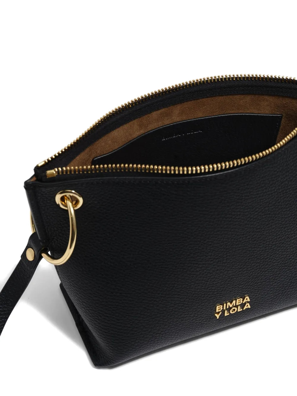 Bimba y Lolamedium trapezium leather crossbody bag
