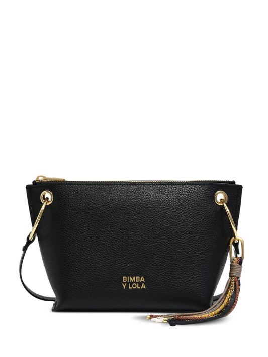 Bimba y Lolamedium trapezium leather crossbody bag