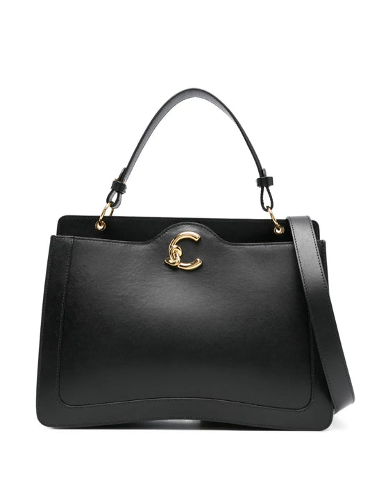 Coccinelleleather top-handle tote bag