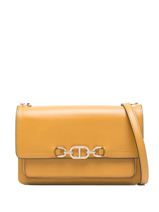 TWINSETchain-link flap satchel