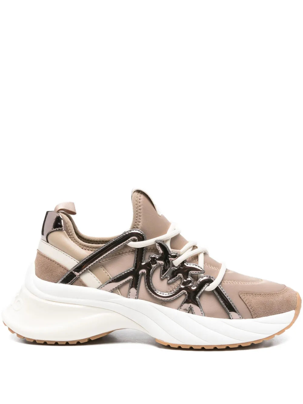 PINKO Ariel Lace-Up Low-Top