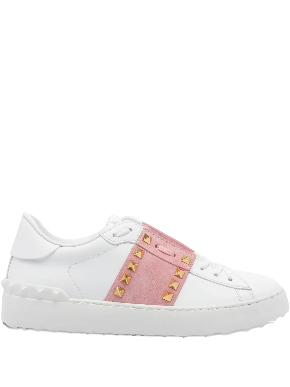 Valentino Garavani Rockstud Untitled Suede-Panel
