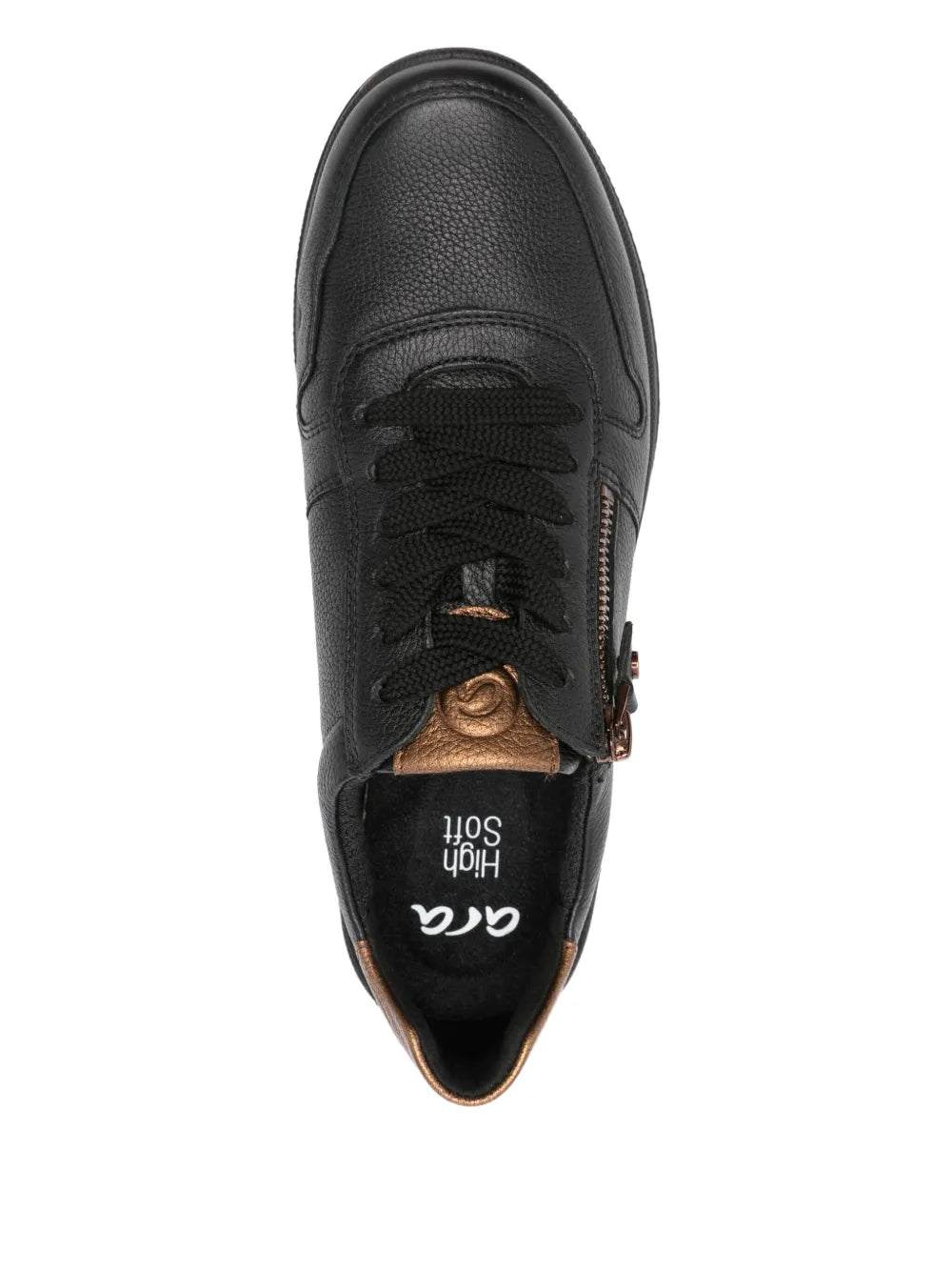 ARA Sapporo Leather Zip-Detail