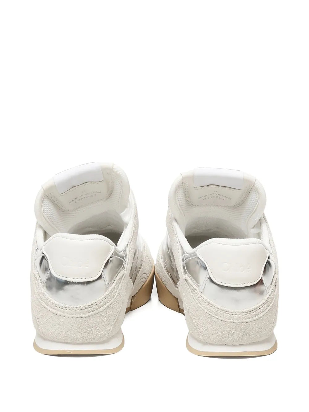 Chlo ick Metallic-Panelled