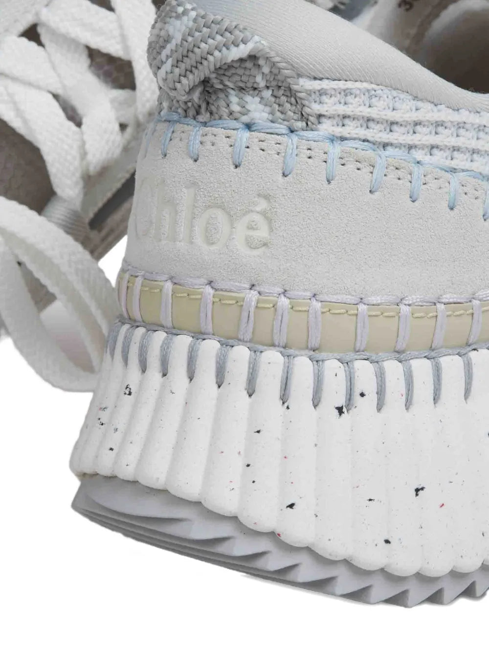 Chlo ama Mesh-Panelled