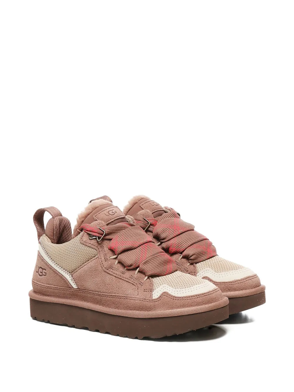 UGG Ribbon-Lace Leather