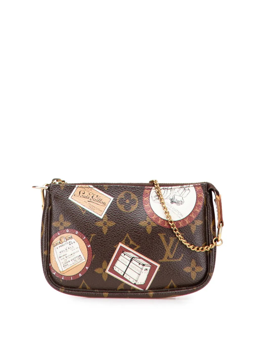 Pre-OwnedLouis Vuitton Pre-Owned2008 Monogram Patch Mini Pochette Accessoires handbag