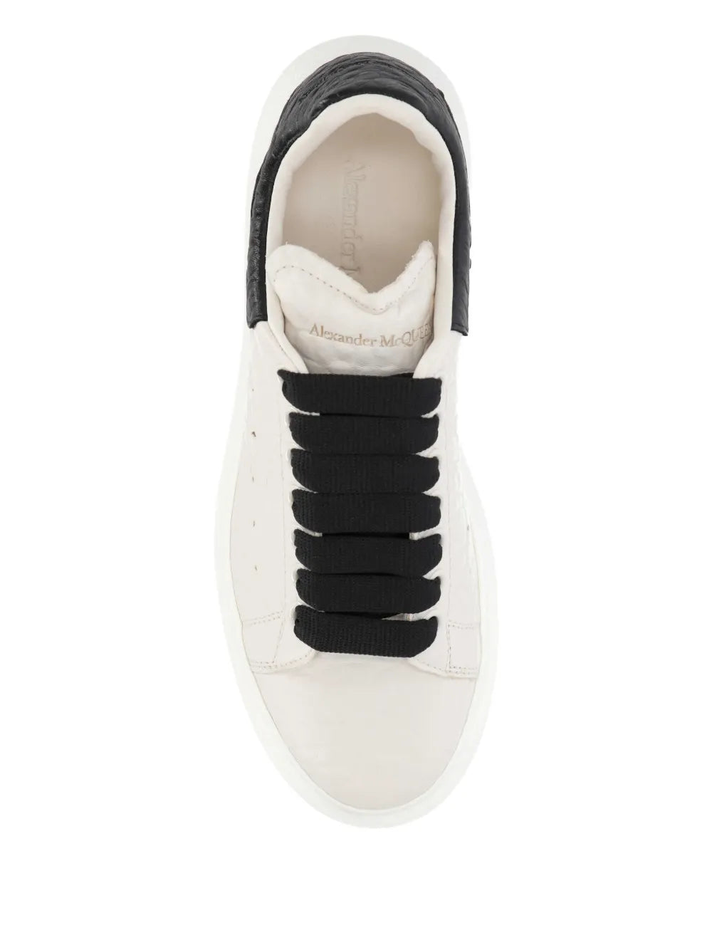 Alexander McQueen Oversized Leather Low-Top