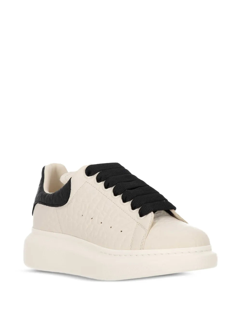 Alexander McQueen Oversized Leather Low-Top