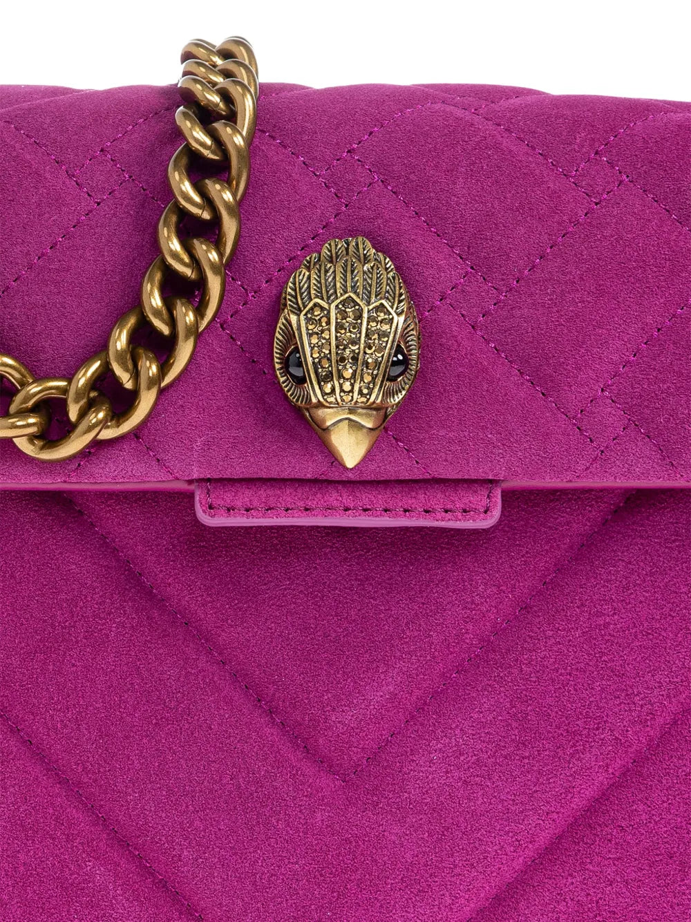 Kurt Geiger Londonsmall kensington quilted chain-strap crossbody bag