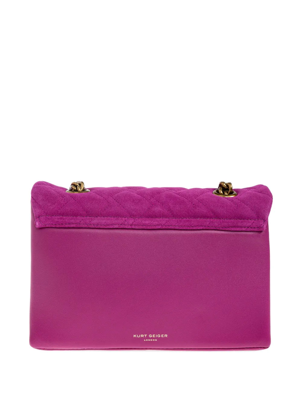Kurt Geiger Londonsmall kensington quilted chain-strap crossbody bag