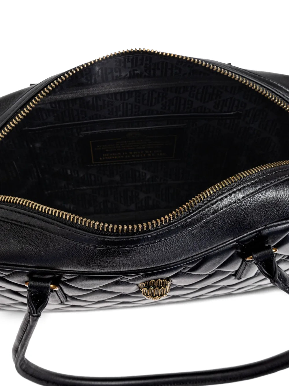 Kurt Geiger Londonsmall Kensington Drench quilted duffle bag
