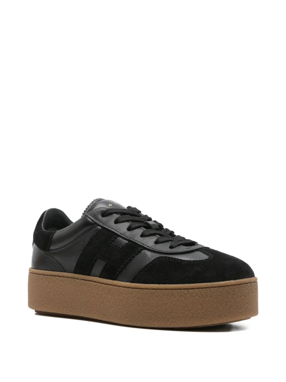 Hogan Suede Panelled