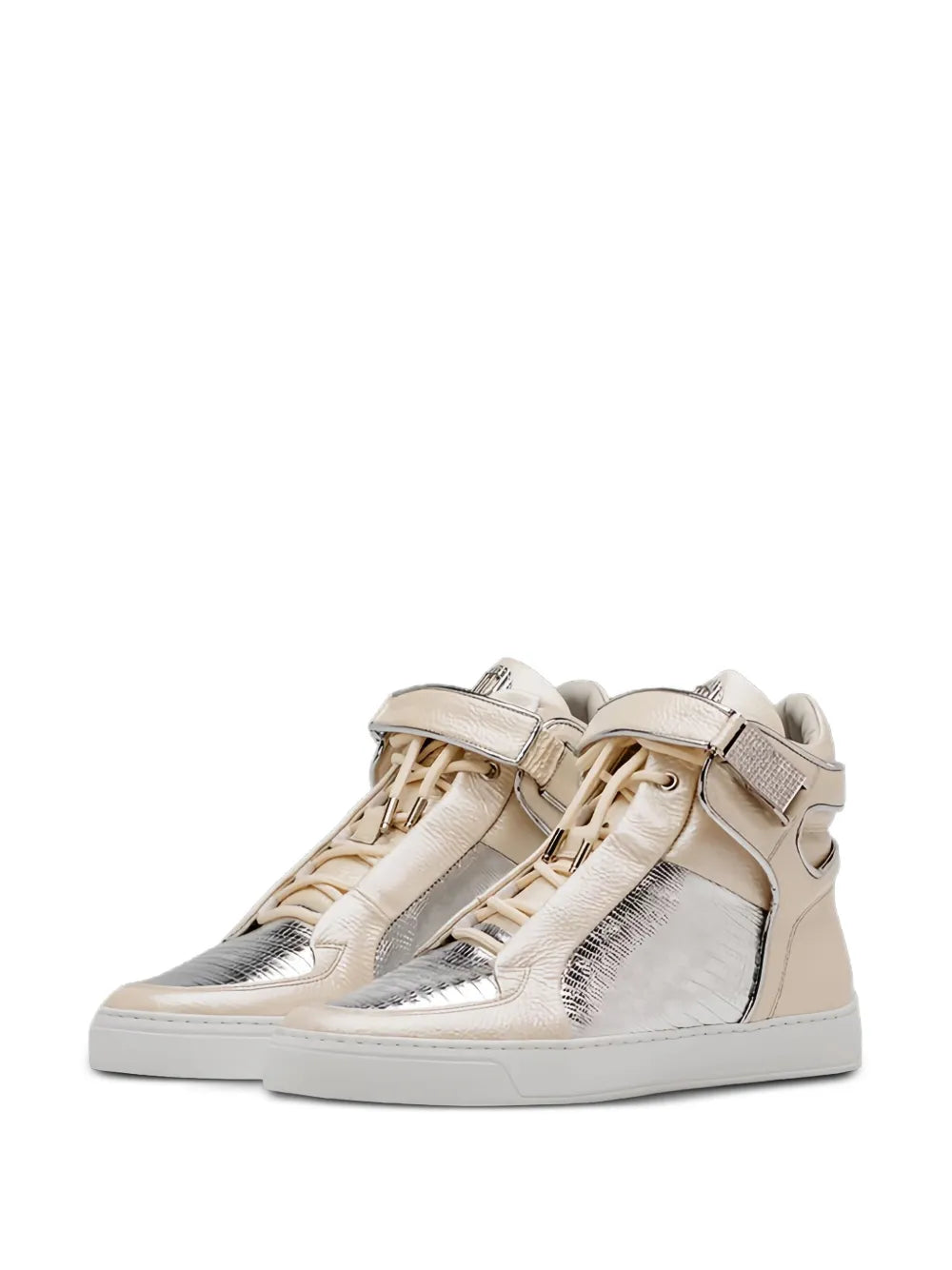 Leandro Lopes Mosh Diamond-Embellished High-Top