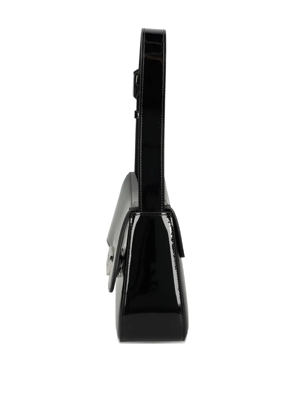 Emporio Armanifoldover-top buckle shoulder bag