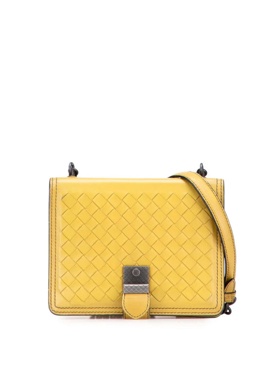 Pre-OwnedBottega Veneta Pre-Owned2012-2025 Small Nappa Intrecciato Runway shoulder bag