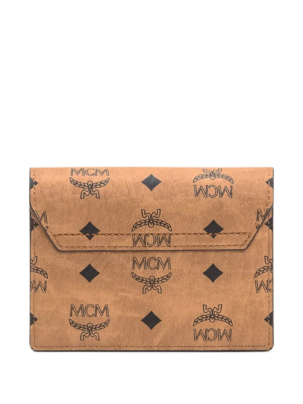 MCMVisetos logo-plaque cross body bag