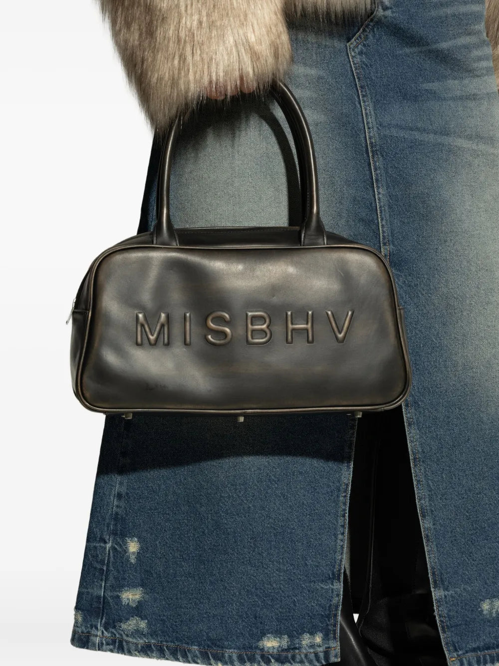 MISBHVembossed-logo tote bag