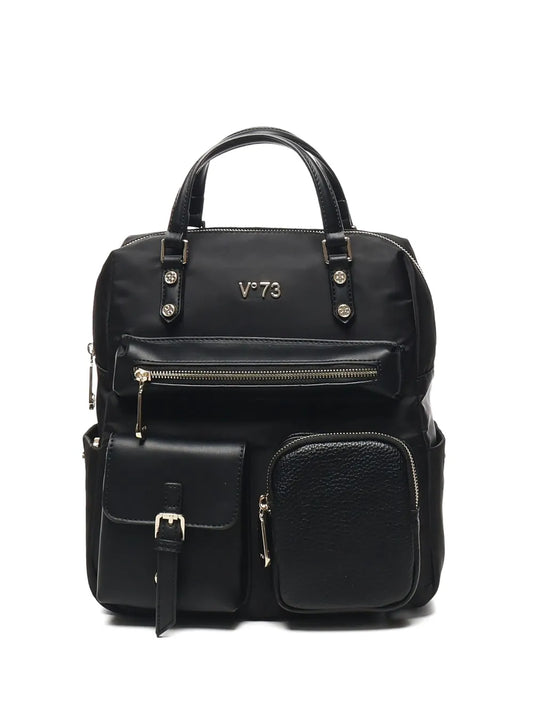 V3multi-pocket top-handle backpack