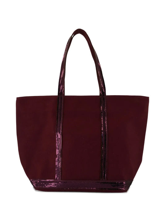 Vanessa Brunomedium sequin-trimmed tote bag