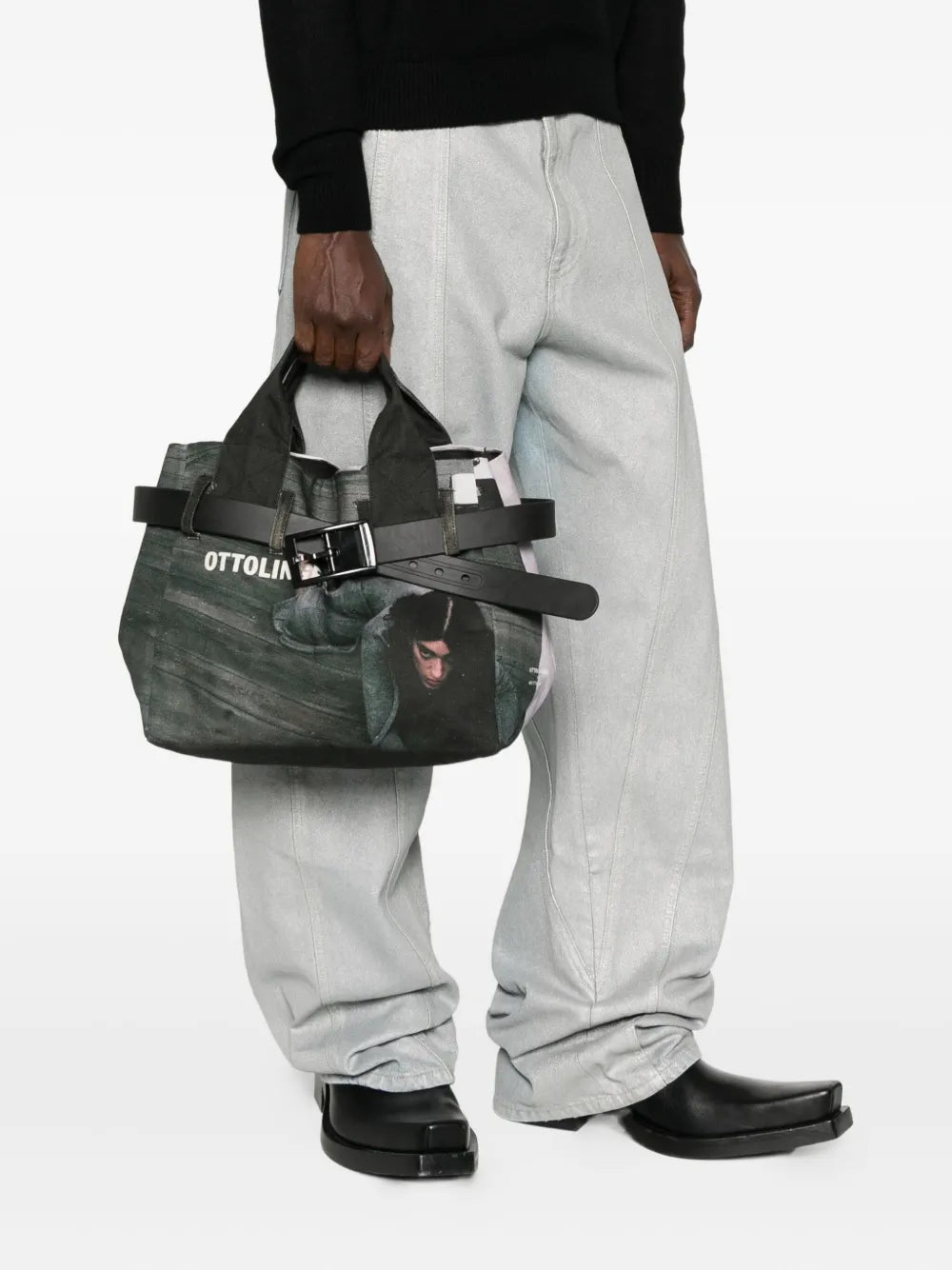 Ottolingerbelted tote bag