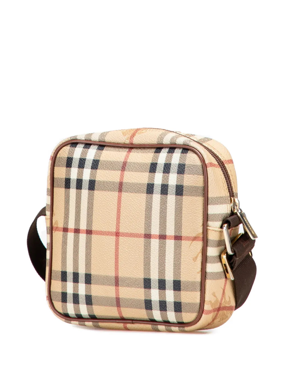Pre-OwnedBurberry Pre-Owned2000-2017 Haymarket Check Canvas crossbody bag