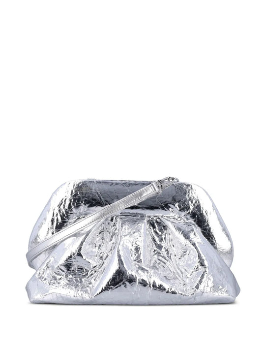 Themoiria pleated clutch bag