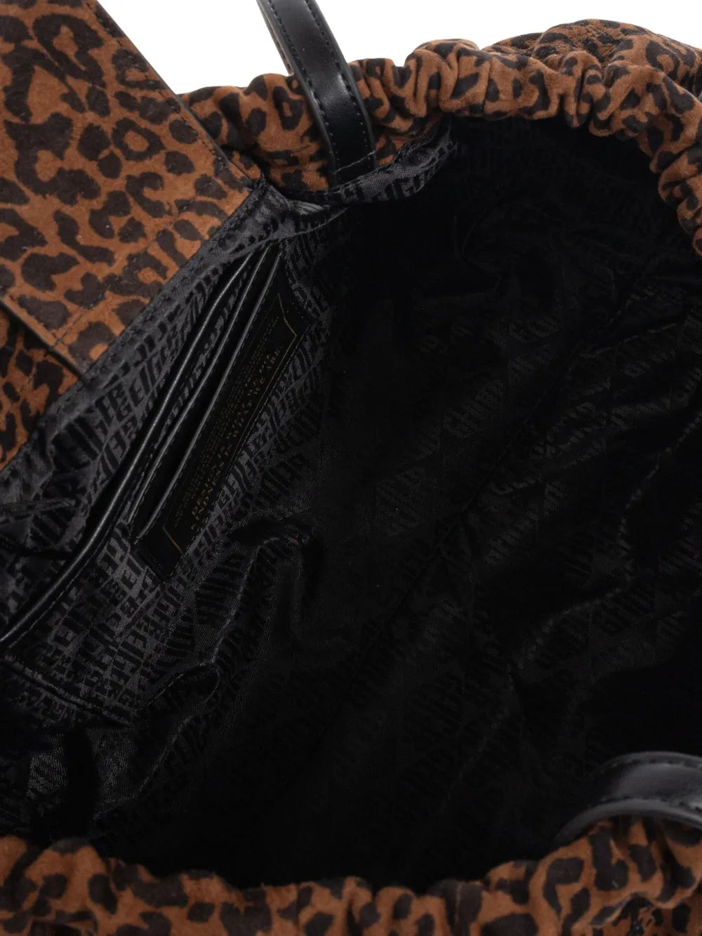 Kurt Geiger LondonKensington leopard-print quilted tote bag