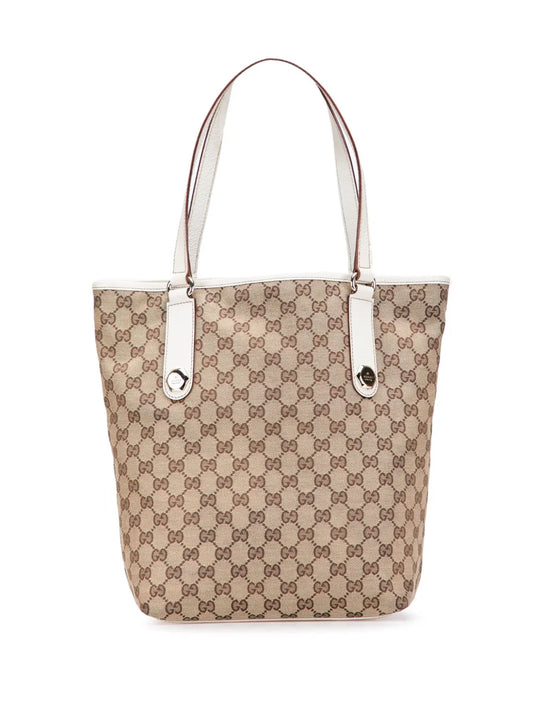Pre-OwnedGucci Pre-Owned2000-2015 GG Canvas Charmy tote bag