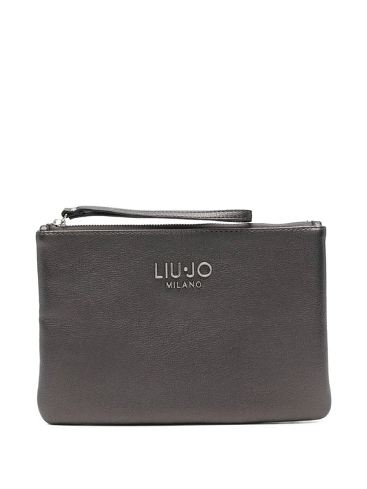 LIU JOzip-top clutch bag