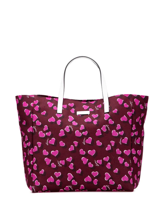 Pre-OwnedGucci Pre-Owned2000-2015 Canvas Heartbeat tote bag