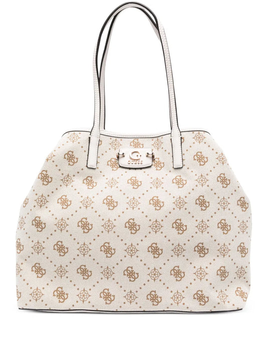 GUESS USANeda logo-plaque tote bag