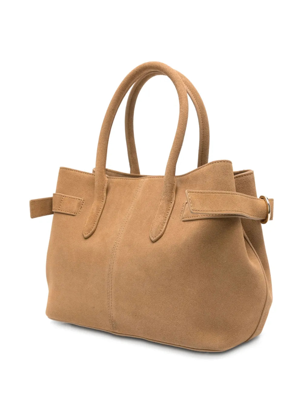 Patrizia PepeNew Business logo-embellished suede shoulder bag