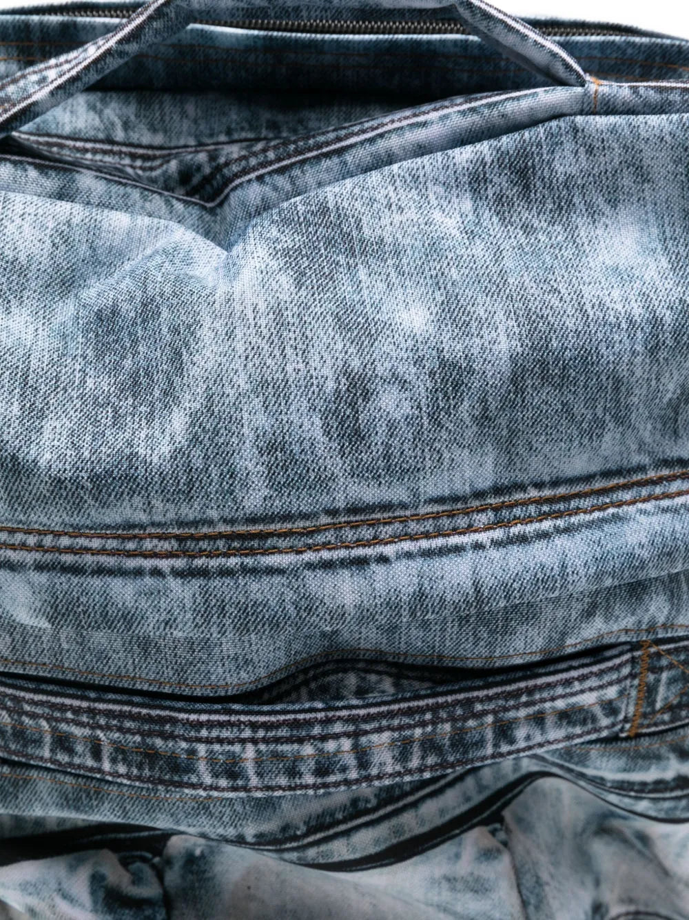 Eastpakdenim-effect wheeled holdall