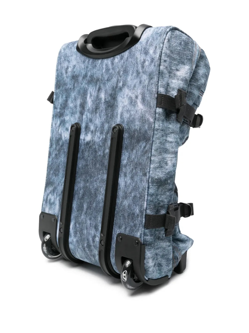 Eastpakdenim-effect wheeled holdall