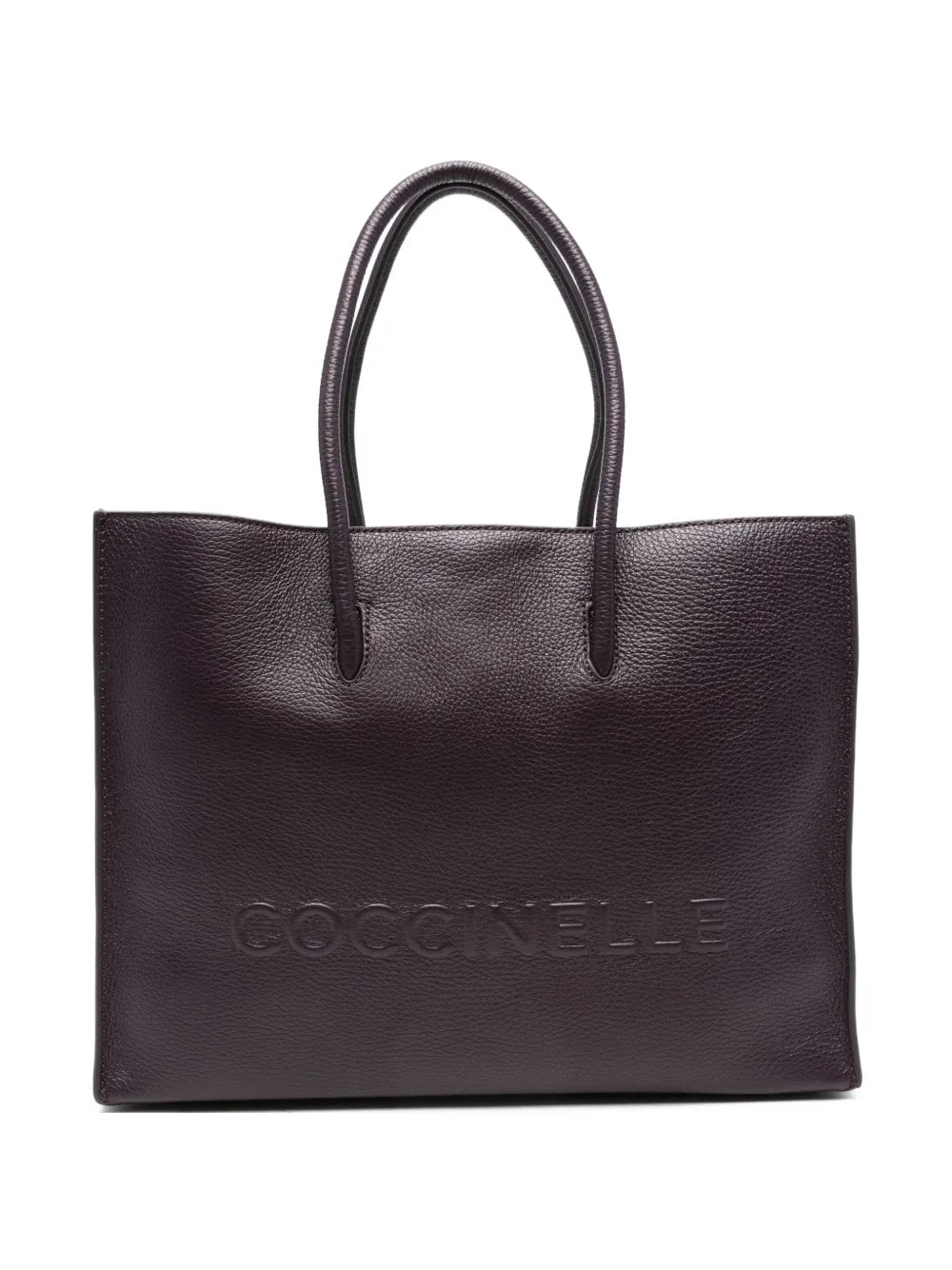 Coccinellelarge Myrtha embossed-logo tote bag