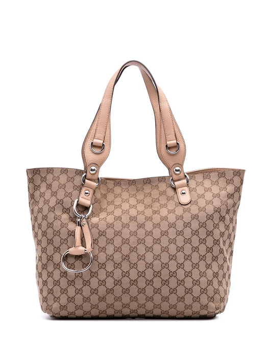 Pre-OwnedGucci Pre-Owned2016-2025 GG Canvas Icon Bit tote bag